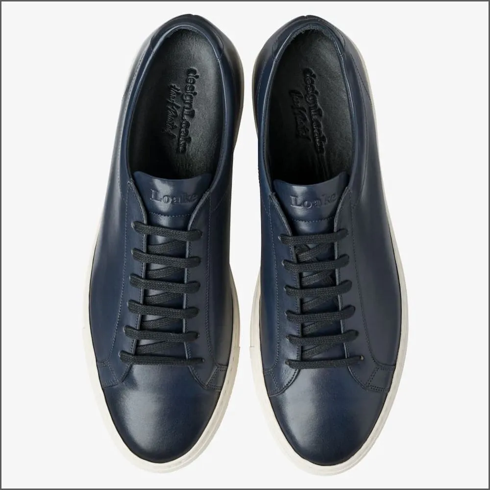 Loake Sprint Navy Sneaker Size 40 Only//