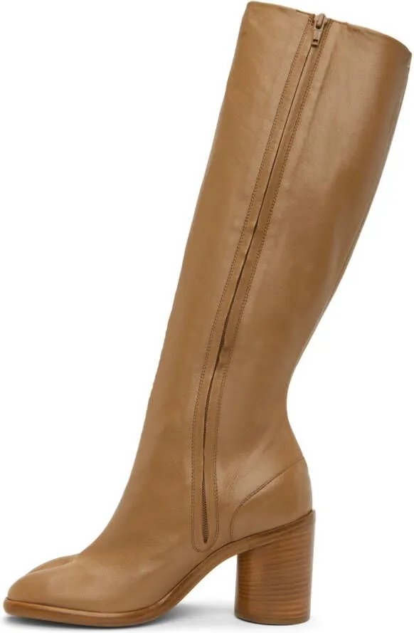 Maison Margiela Tan Tabi Boots