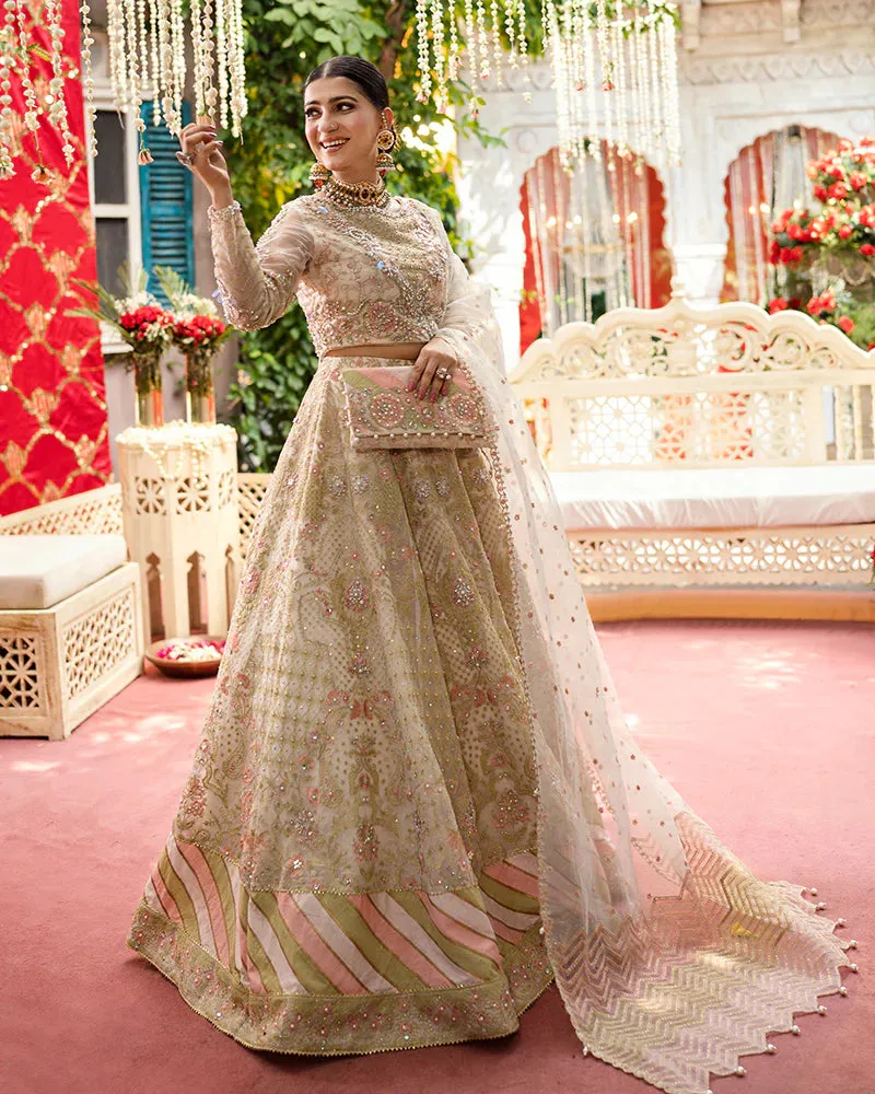 Maria Osama Khan Qubool Hai Unstitched Wedding Suit QH-03 SAMAR