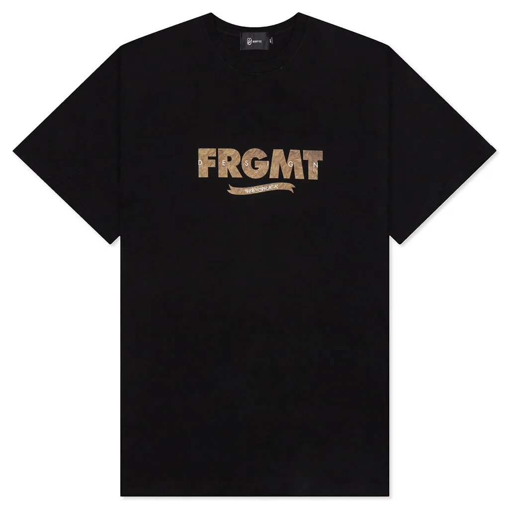 Medicom Toy x fragment design Fur Logo BE@RTEE - Black