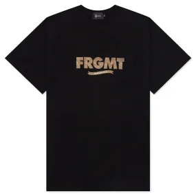 Medicom Toy x fragment design Fur Logo BE@RTEE - Black