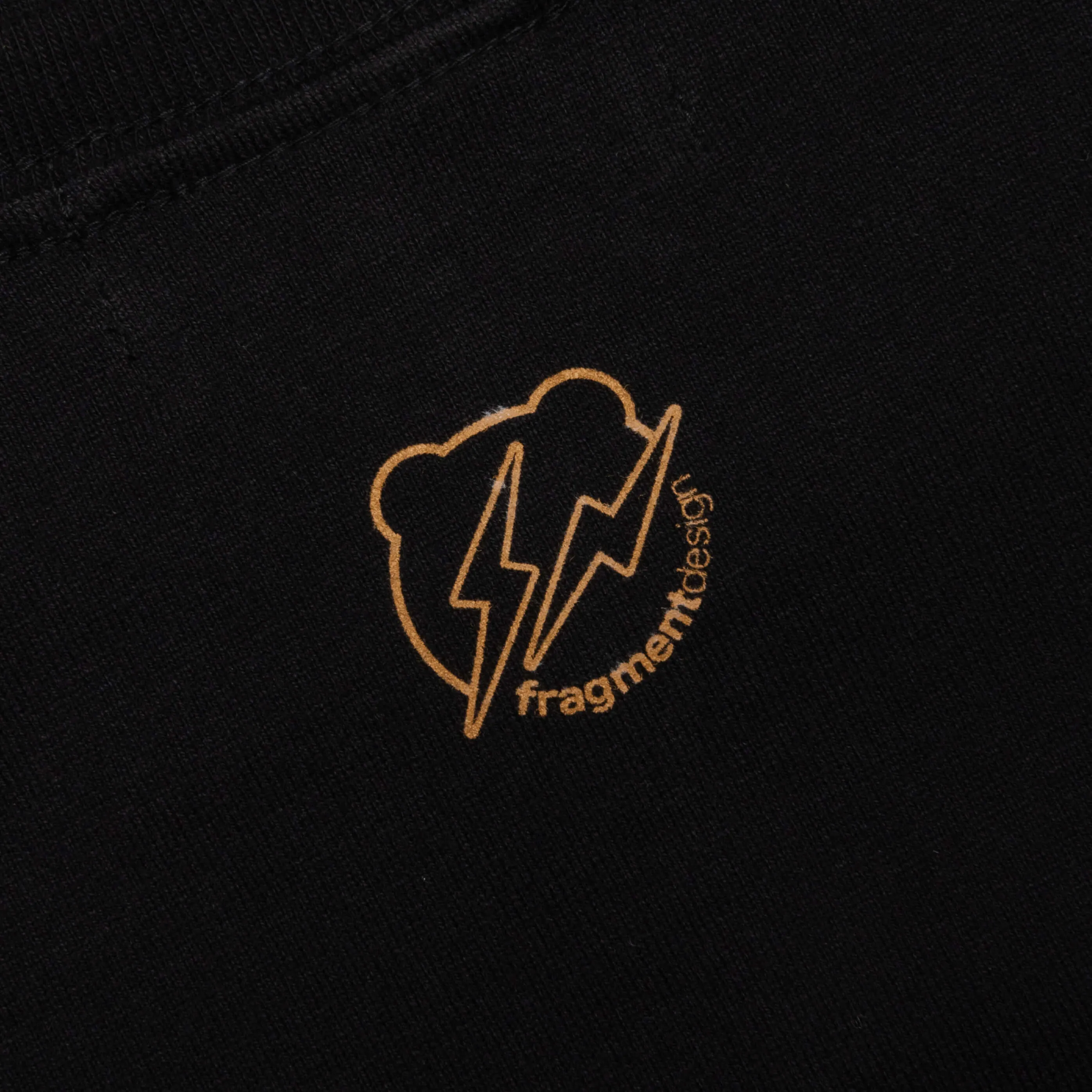 Medicom Toy x fragment design Fur Logo BE@RTEE - Black