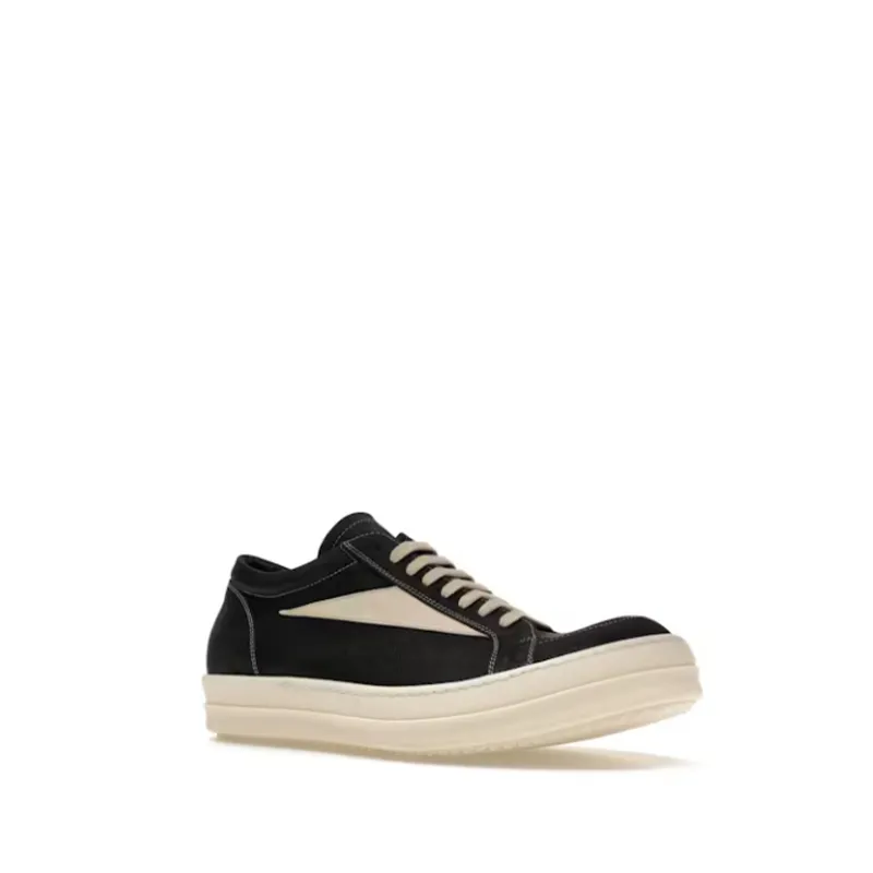 Men’s All-Season Canvas Shoes, Black Low-Top 