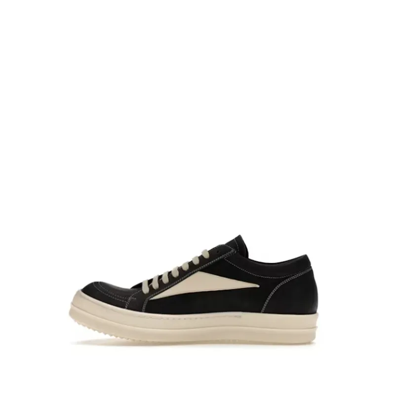 Men’s All-Season Canvas Shoes, Black Low-Top 