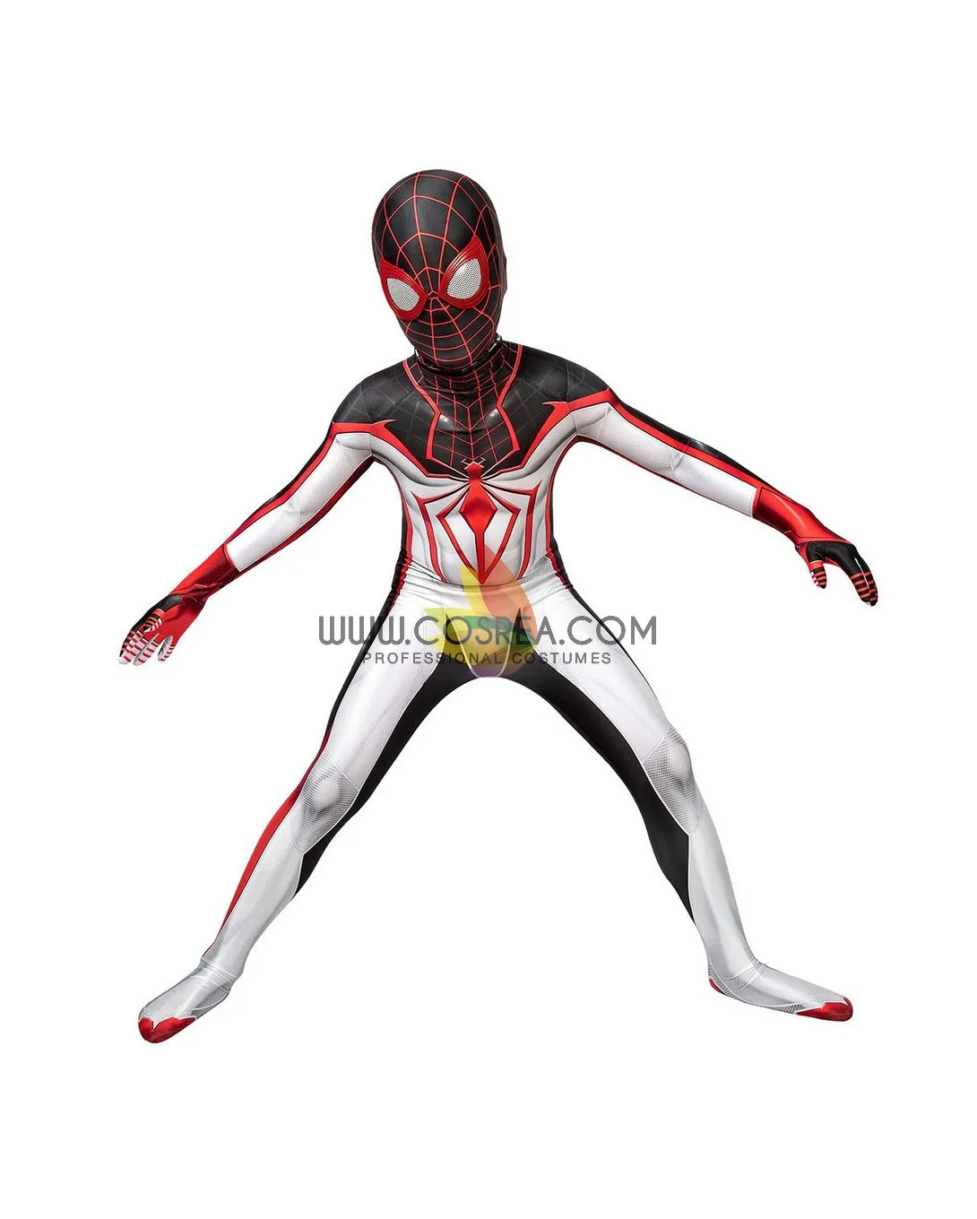 Miles Morales PS5 TRACK Suit Kids Size Digital Printed Cosplay Costume