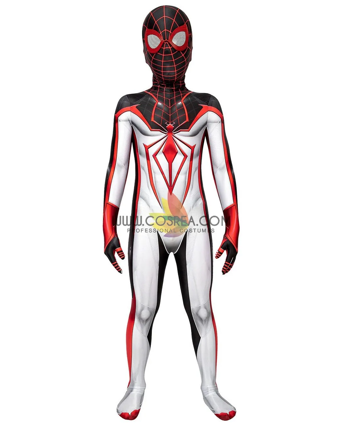 Miles Morales PS5 TRACK Suit Kids Size Digital Printed Cosplay Costume