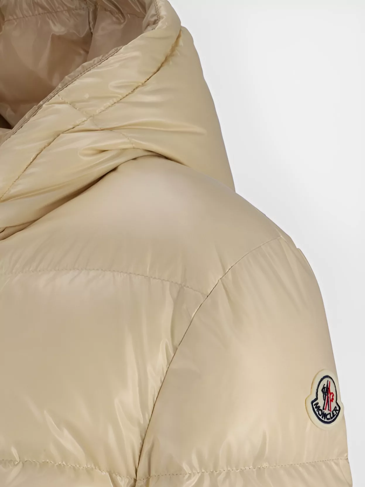 Moncler   Quilted hooded down jacket