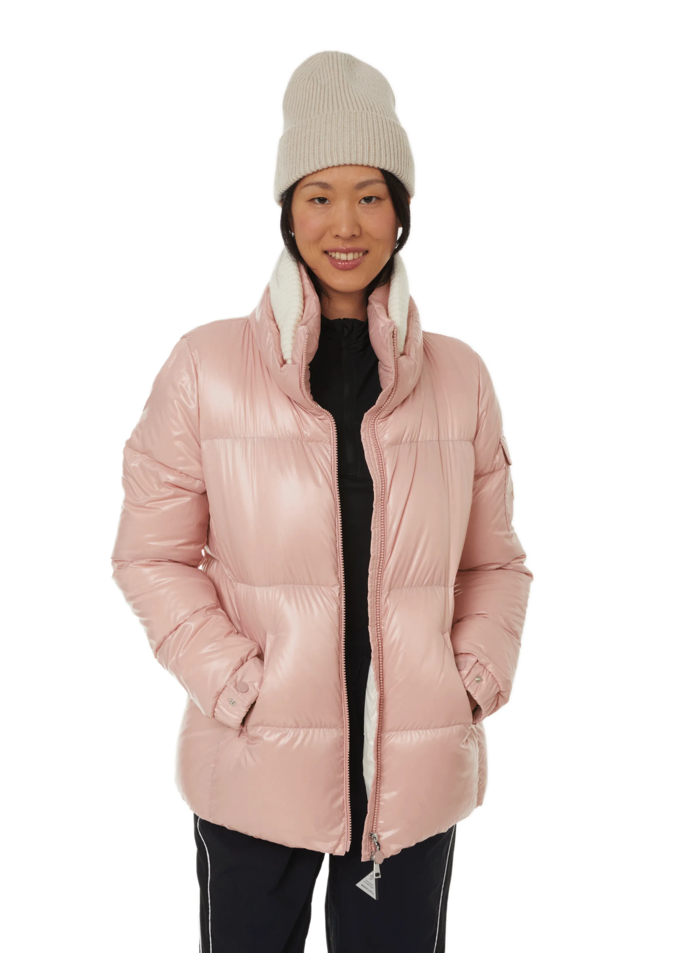 MONCLER  Vistule down jacket  - Pink