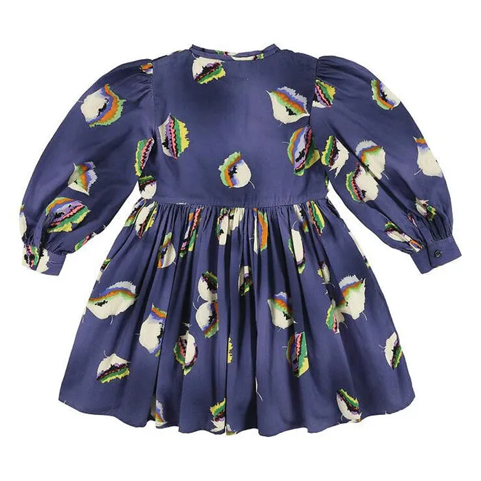 Morley Child Girl Trudy Dress Bell Print Blue