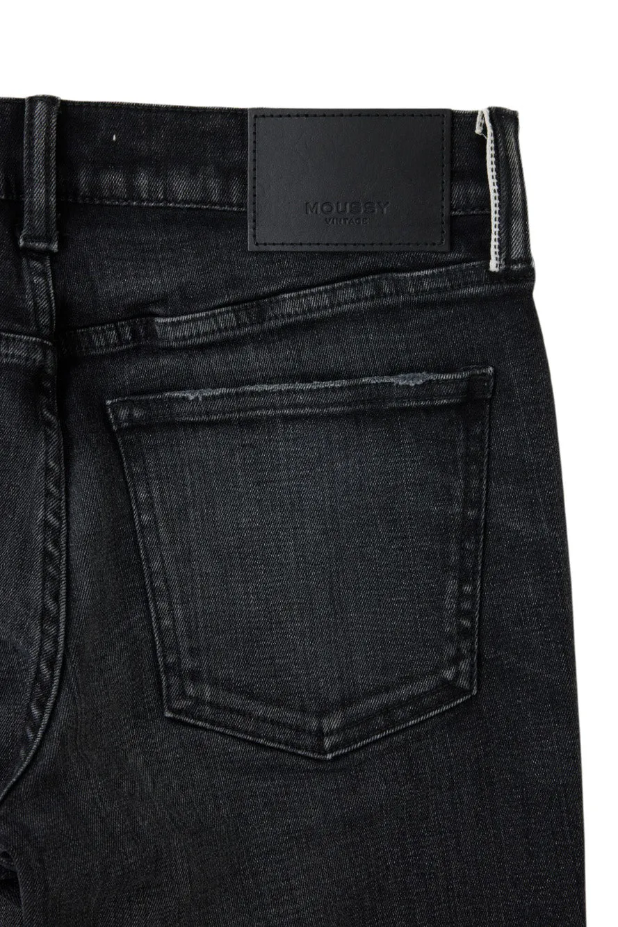 Moussy Denim Bissell Skinny in Black