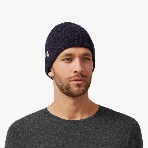 On - Merino Beanie - Navy | Beanies | George Fisher UK