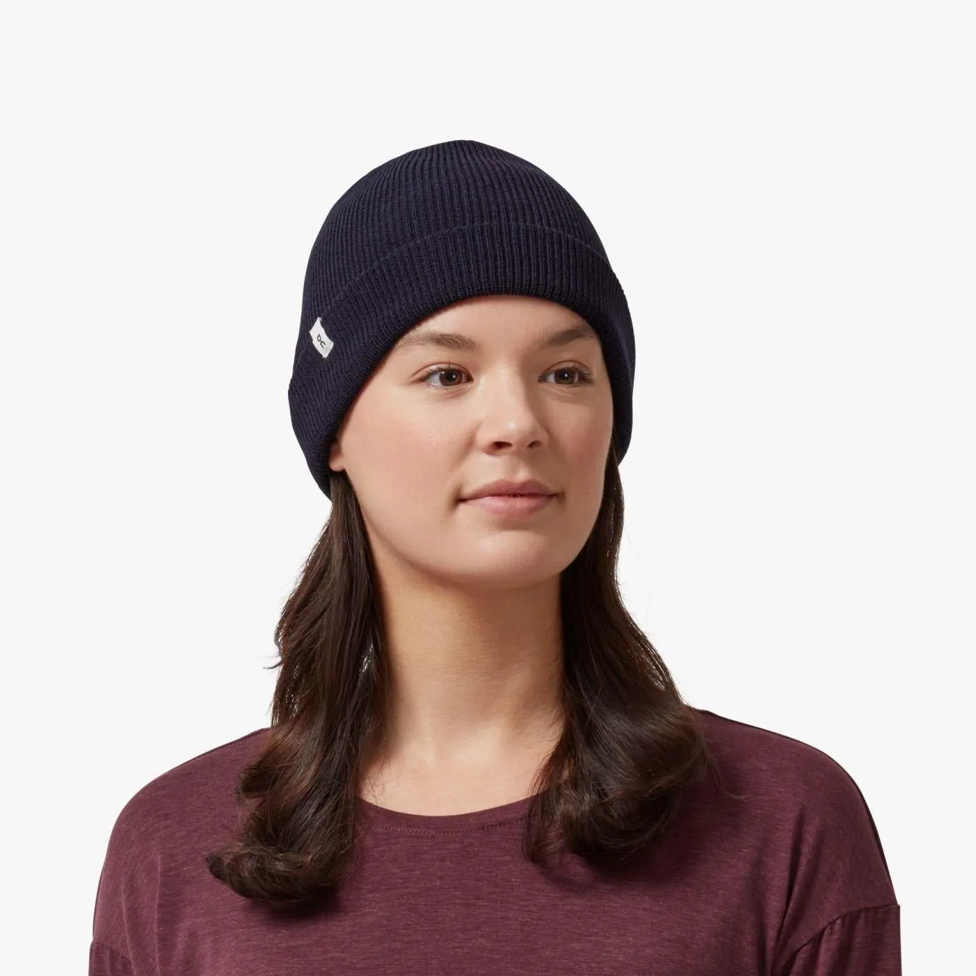 On - Merino Beanie - Navy | Beanies | George Fisher UK