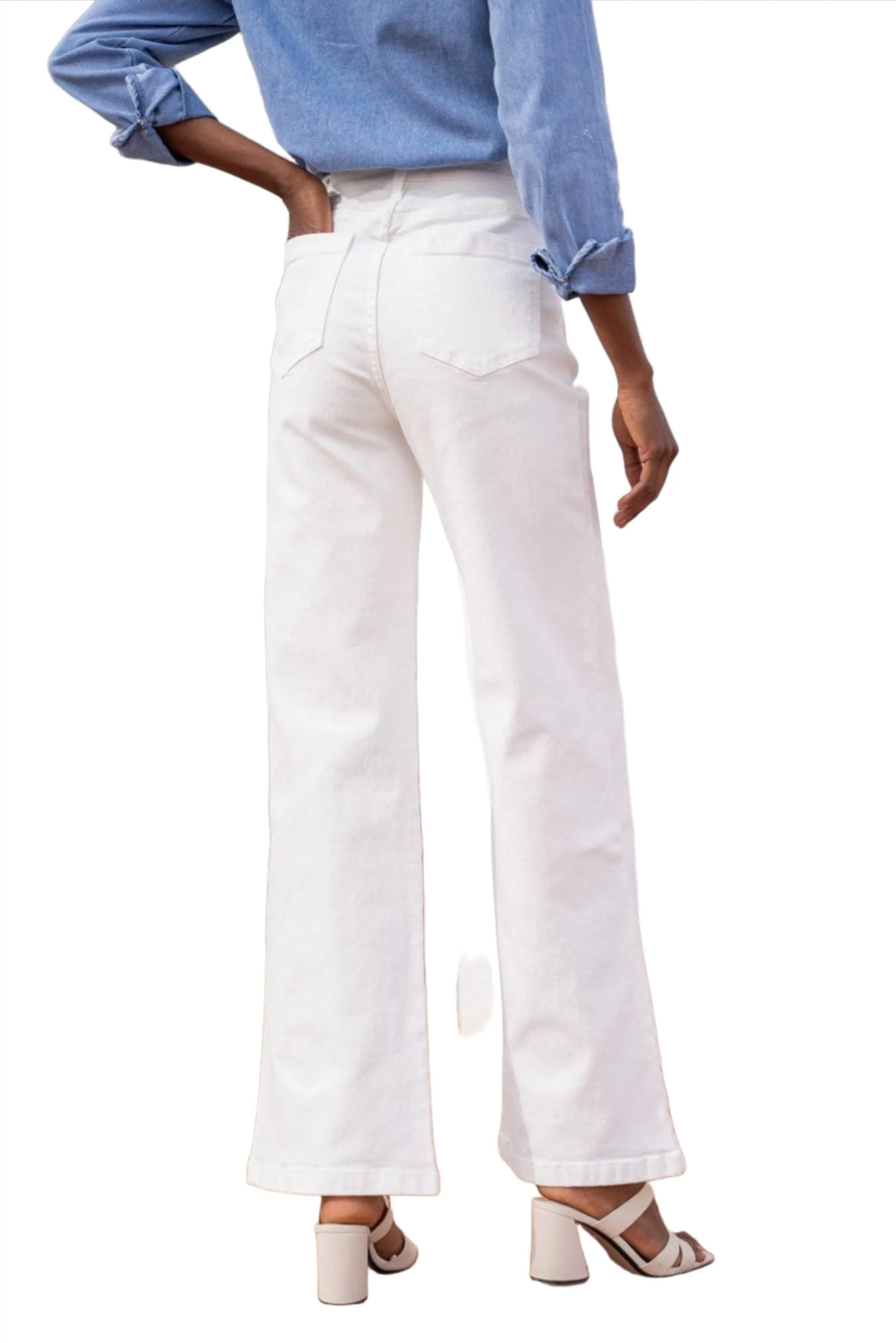 Oraije Paris Gaspard White Jeans