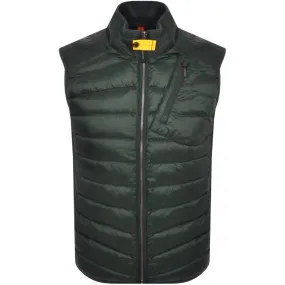 Parajumpers Zavier Quilted Gilet Green