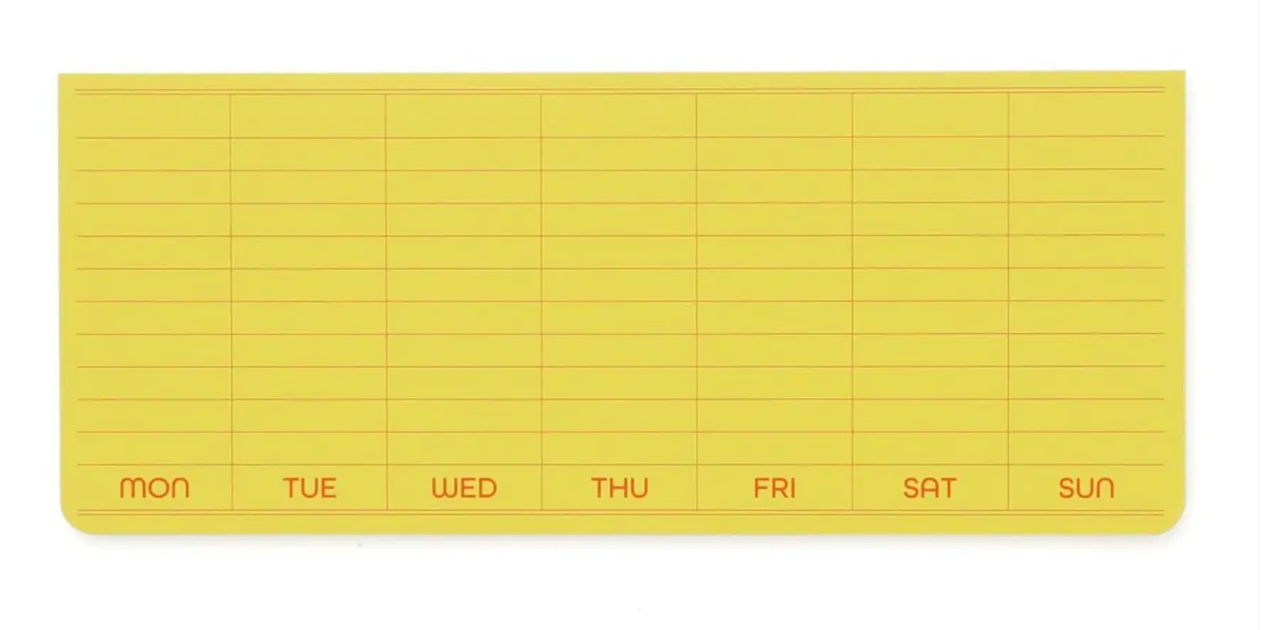 Penco: Sticky Memo Pad - Weekly