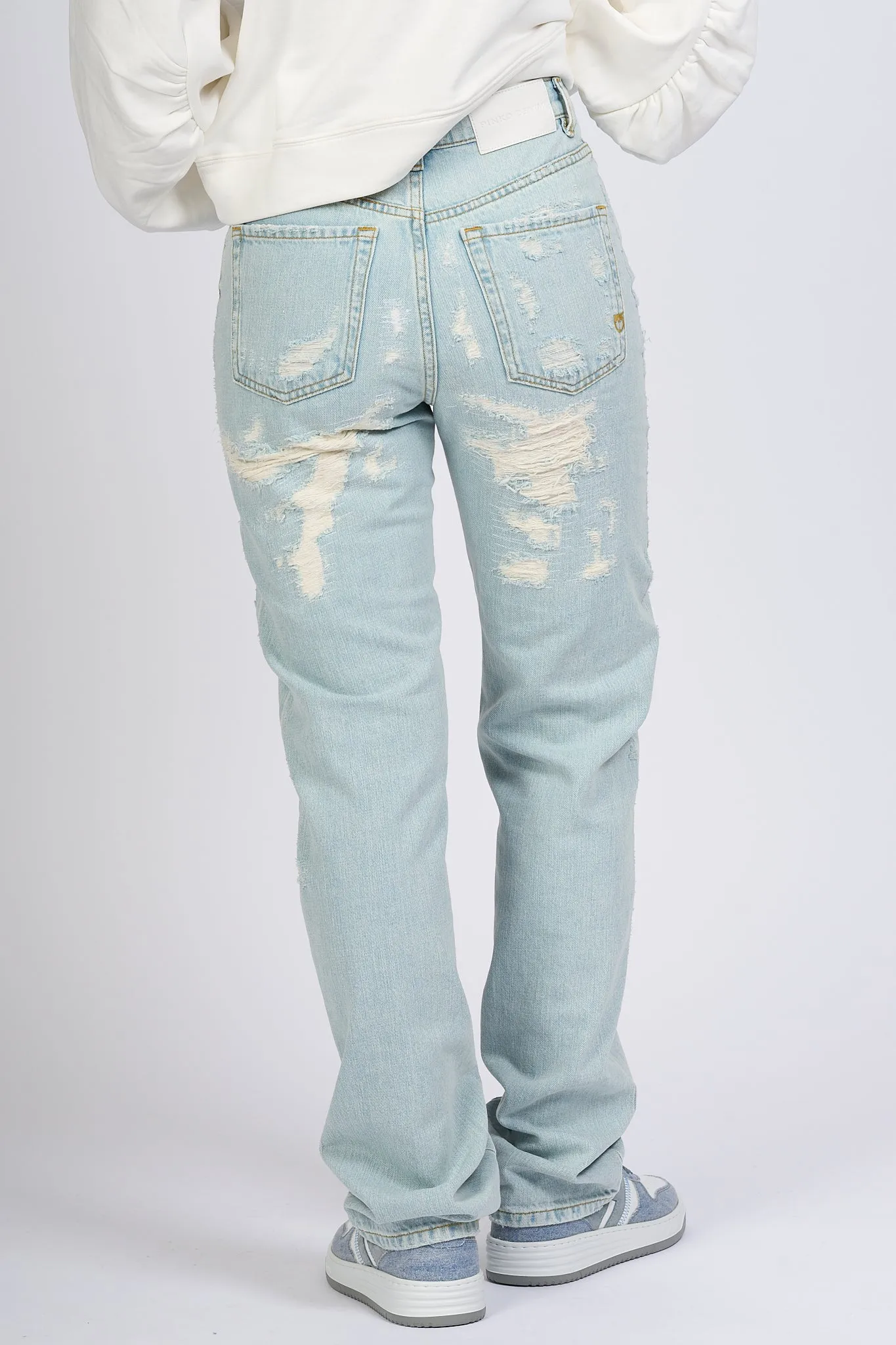 Pinko Jeans Roxanne Azzurro Donna