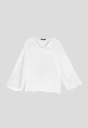 Pleated Sleeves Tops