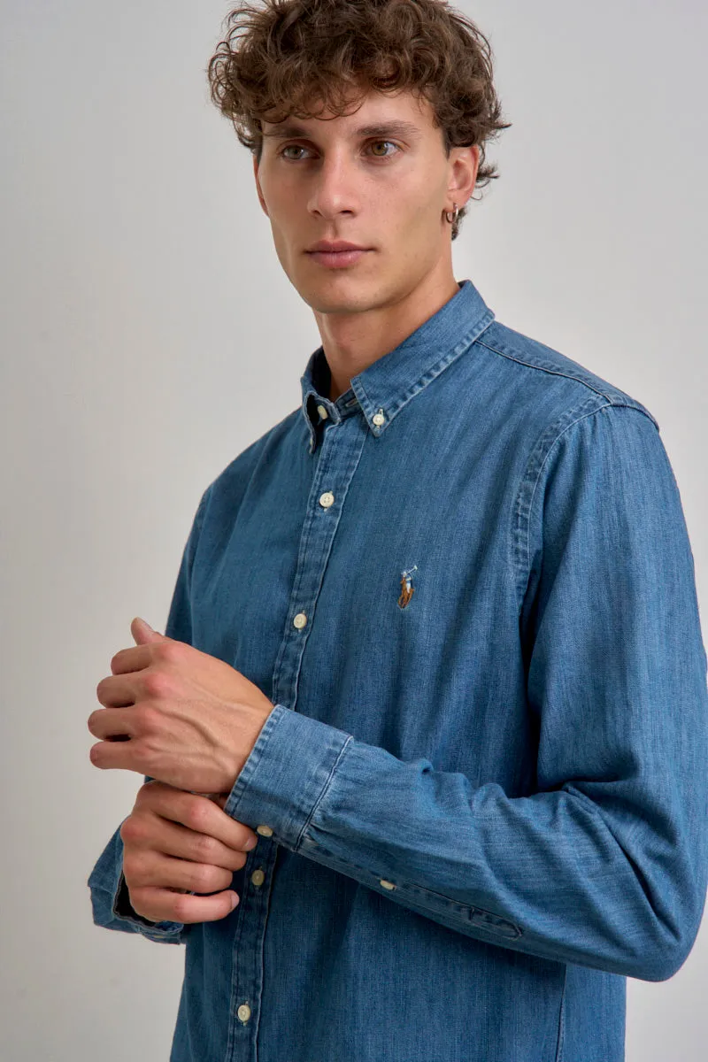 POLO RALPH LAUREN Camicia in denim Custom-Fit