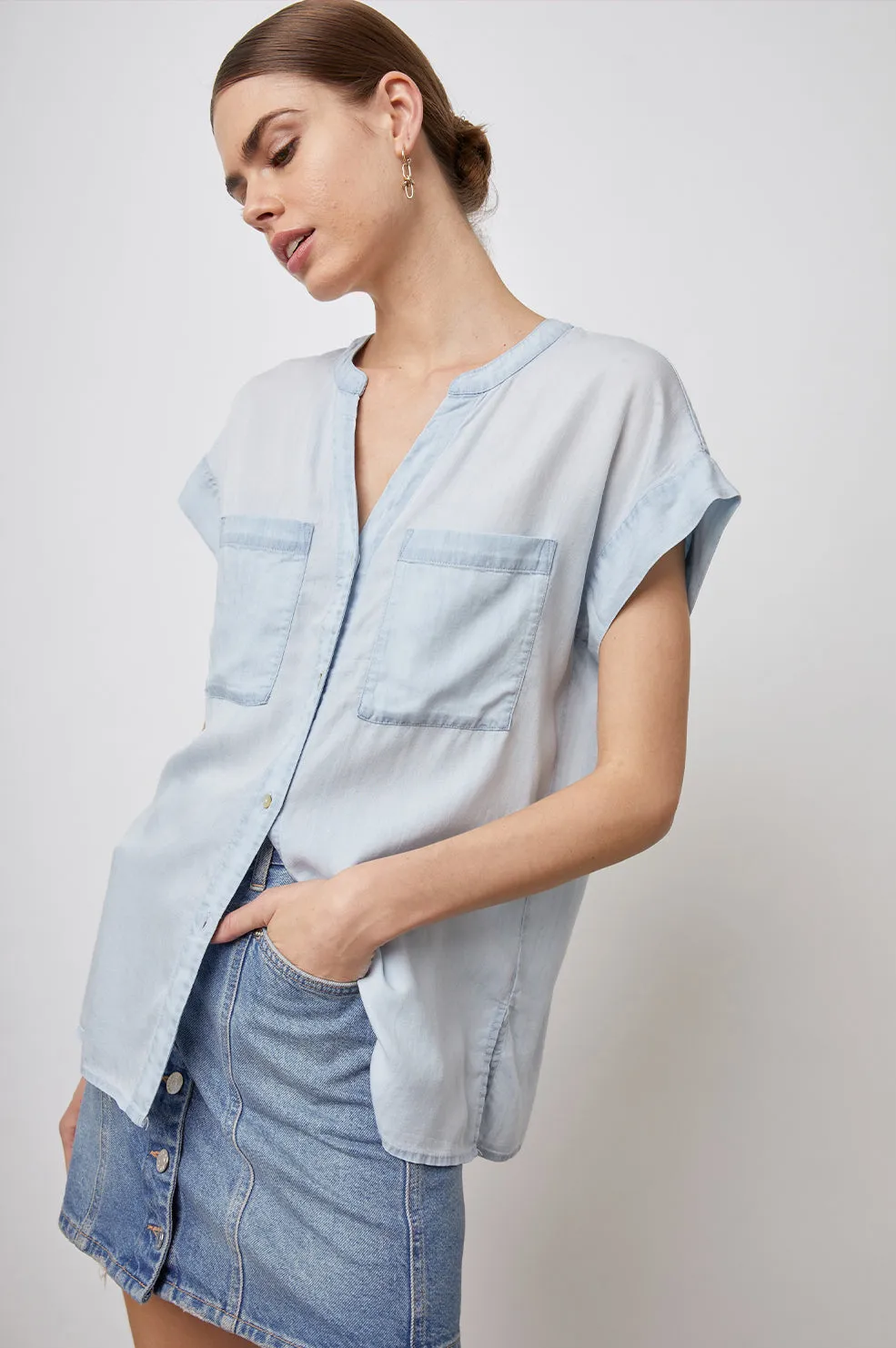 Rails Mel Shirt in Light Vintage