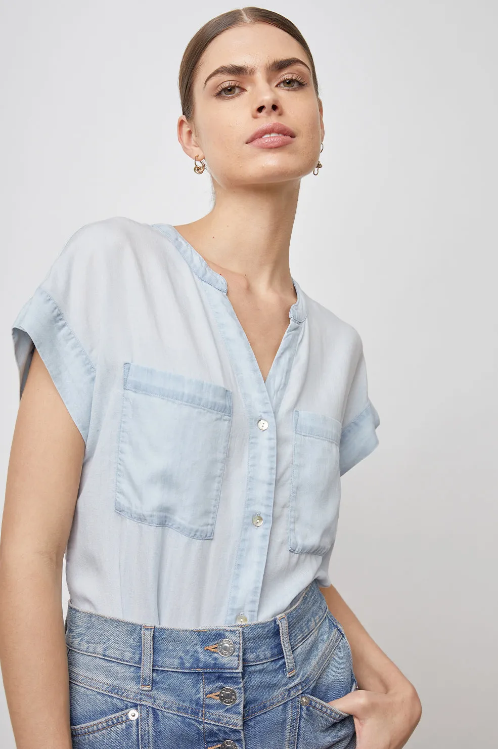 Rails Mel Shirt in Light Vintage