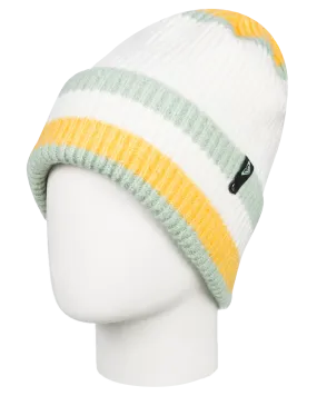 Roxy Women's Gold Hope Beanie - Egret