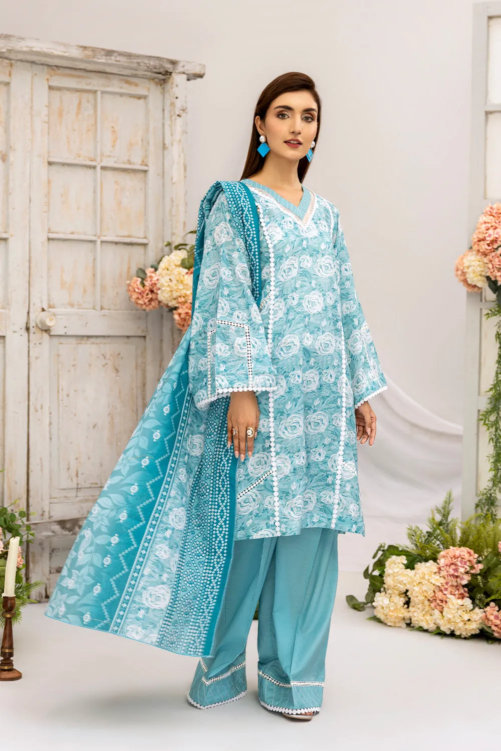 Safwa Praha Vol-07 Fine Digital Printed Lawn Unstitched 3Pc Suit SPH-67