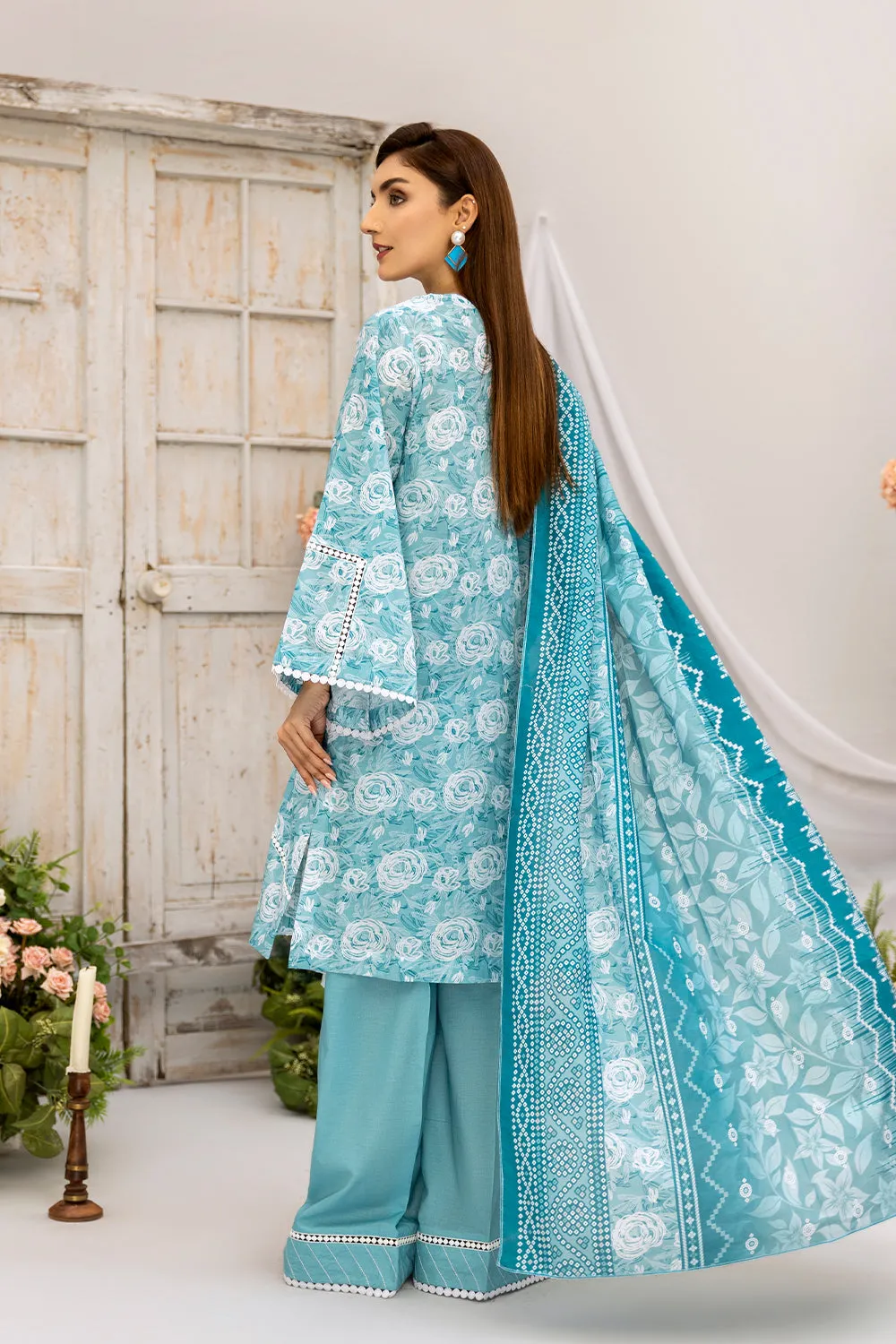 Safwa Praha Vol-07 Fine Digital Printed Lawn Unstitched 3Pc Suit SPH-67