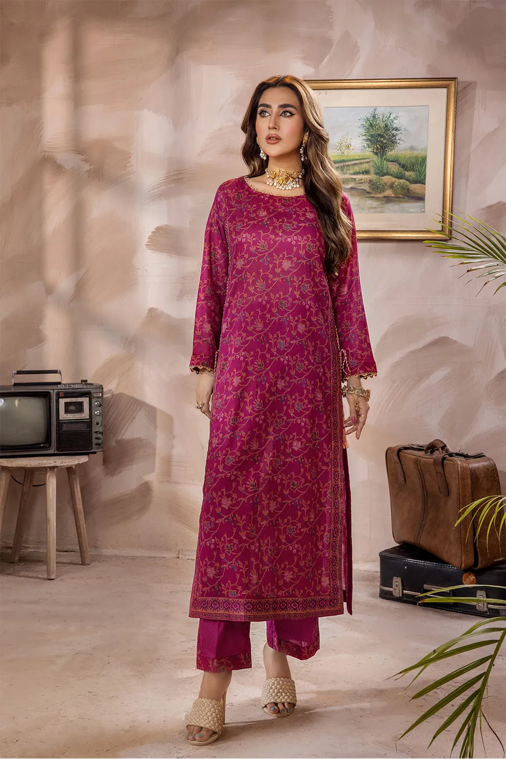 Safwa Safron Vol-03 Fine Digital Printed Lawn Unstitched 3Pc Suit SAF-34