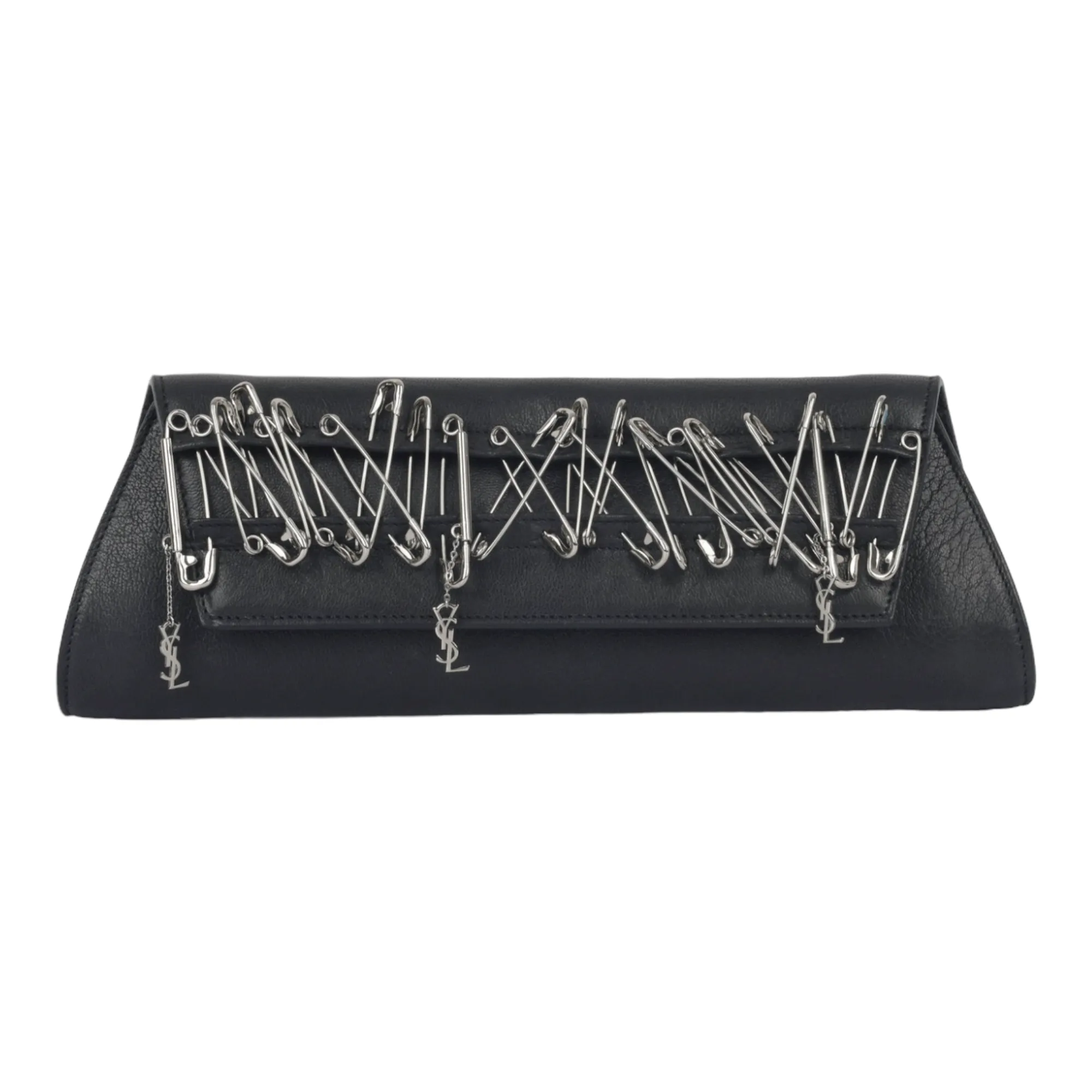 Saint Laurent Safety Pin Clutch