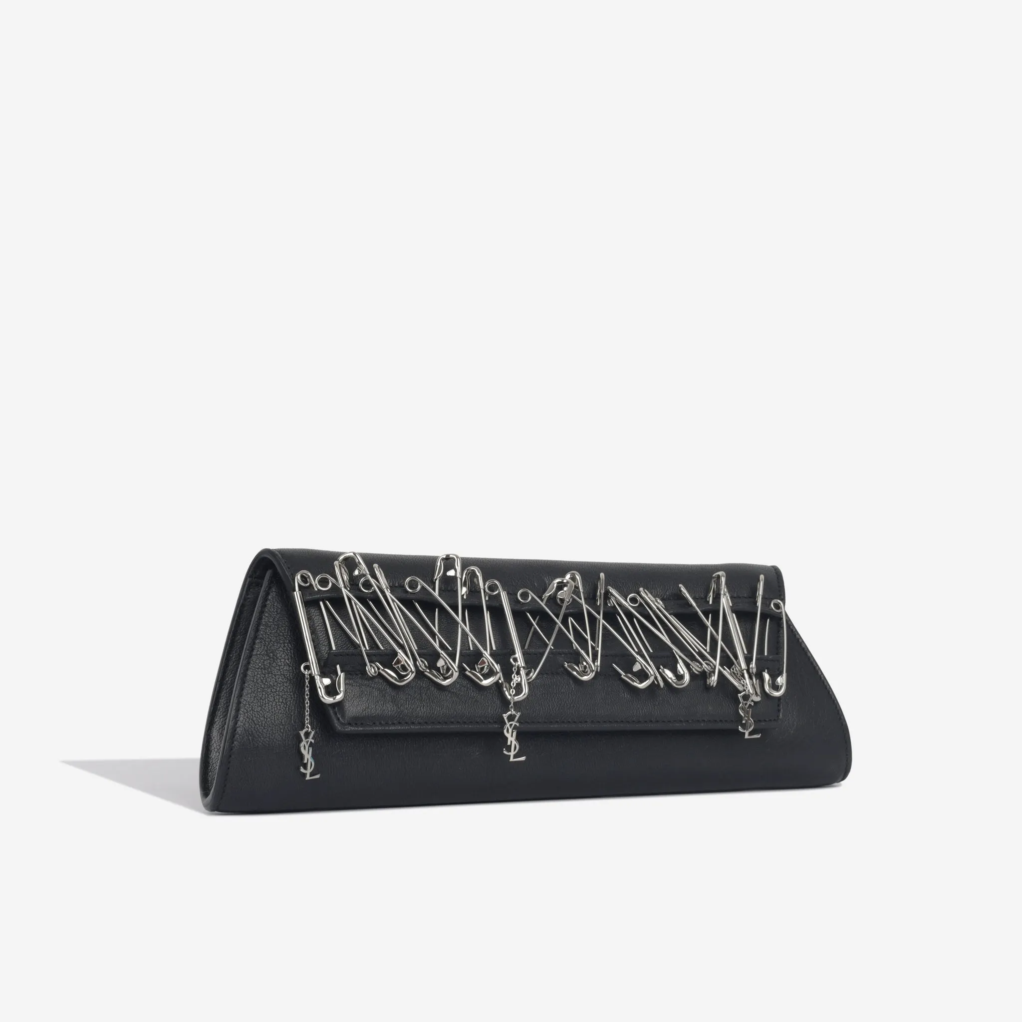 Saint Laurent Safety Pin Clutch