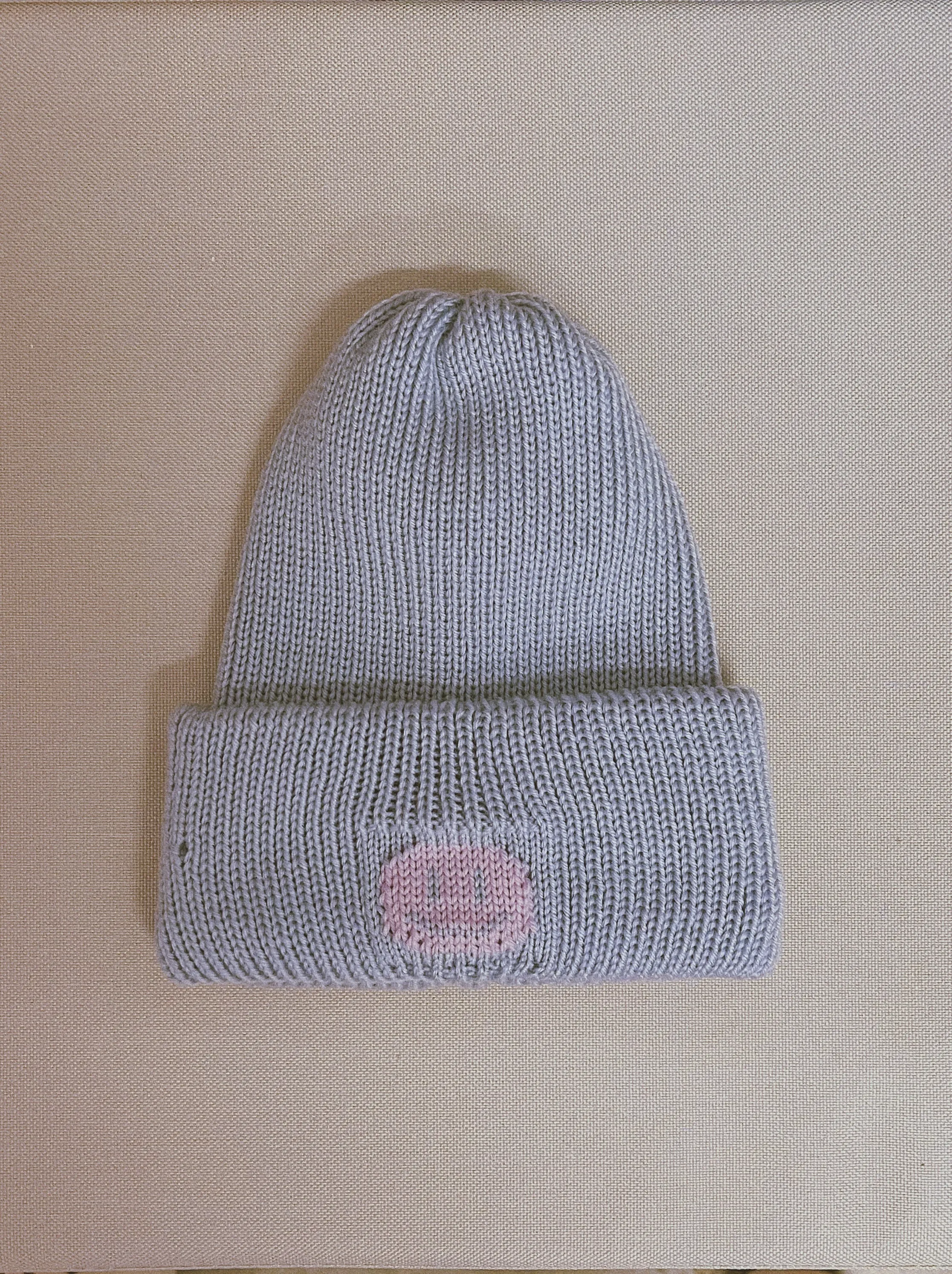 (Sample) Baby Lavender Fisherman Beanie - READY TO SHIP