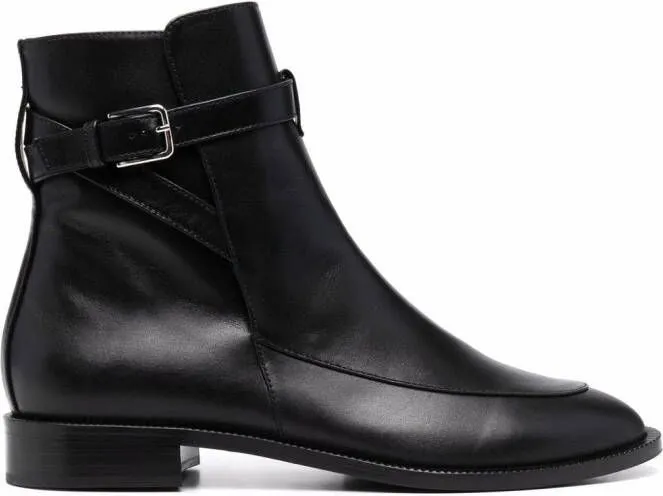 Scarosso Kelly buckled boots Black