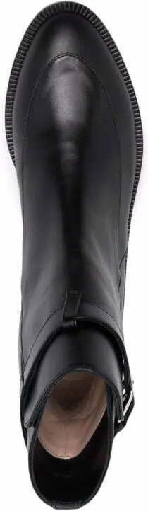 Scarosso Kelly buckled boots Black