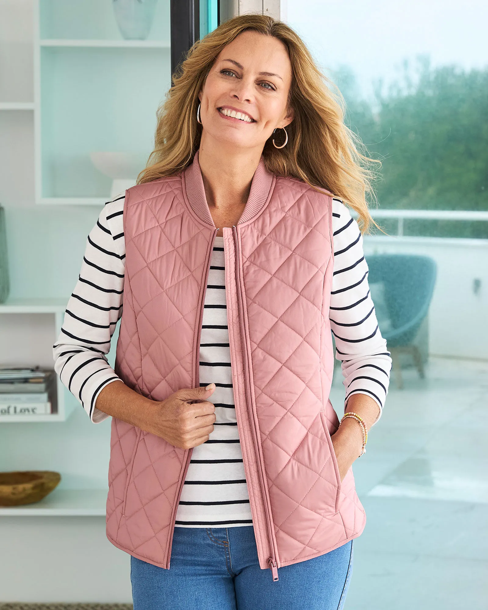 Showerproof Quilted Gilet