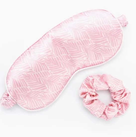 Silky Eye Mask & Scrunchy Set