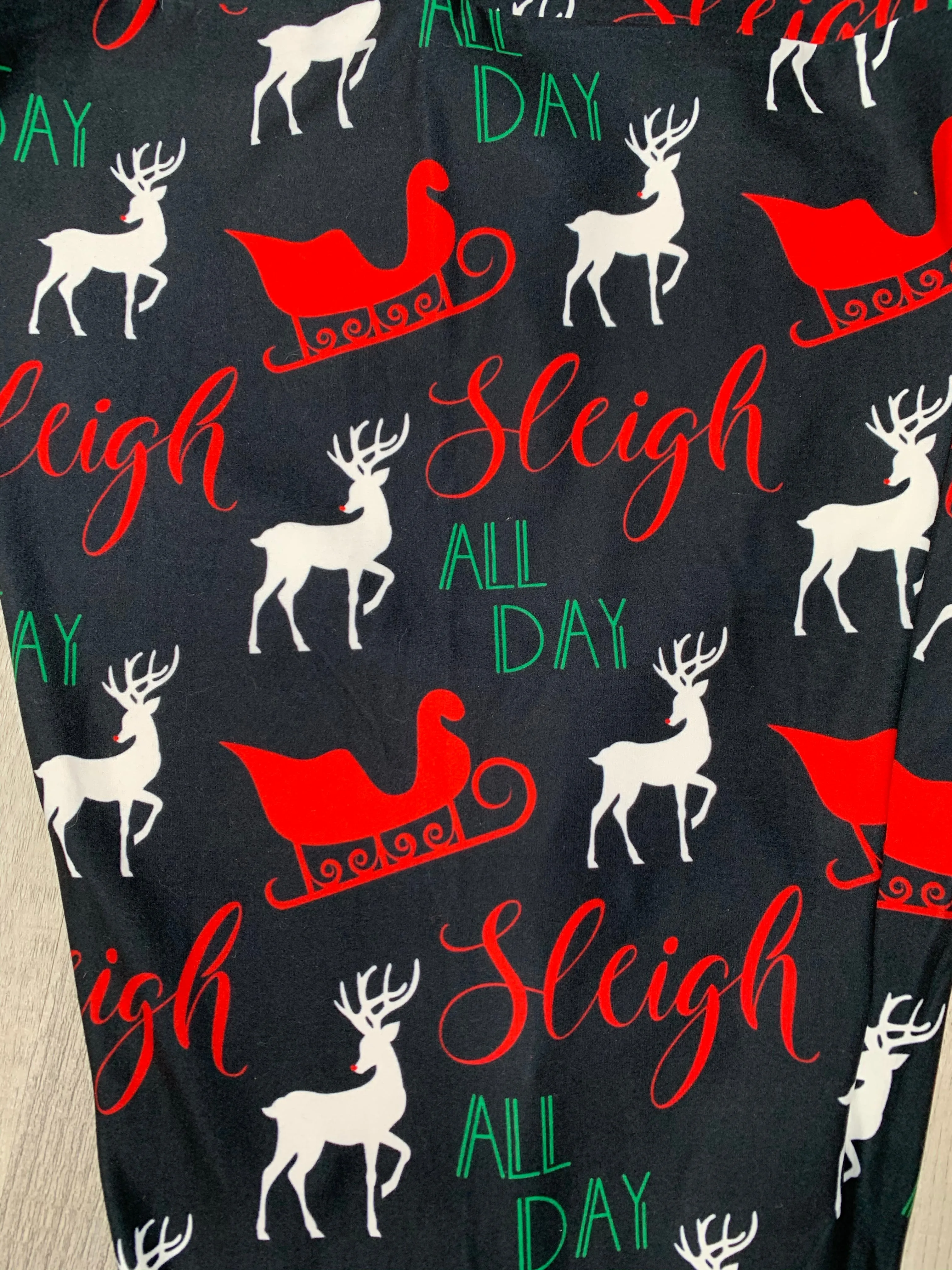 Sleigh All Day Christmas Soft Leggings