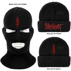 Slipknot Logo Face Mask Beanie