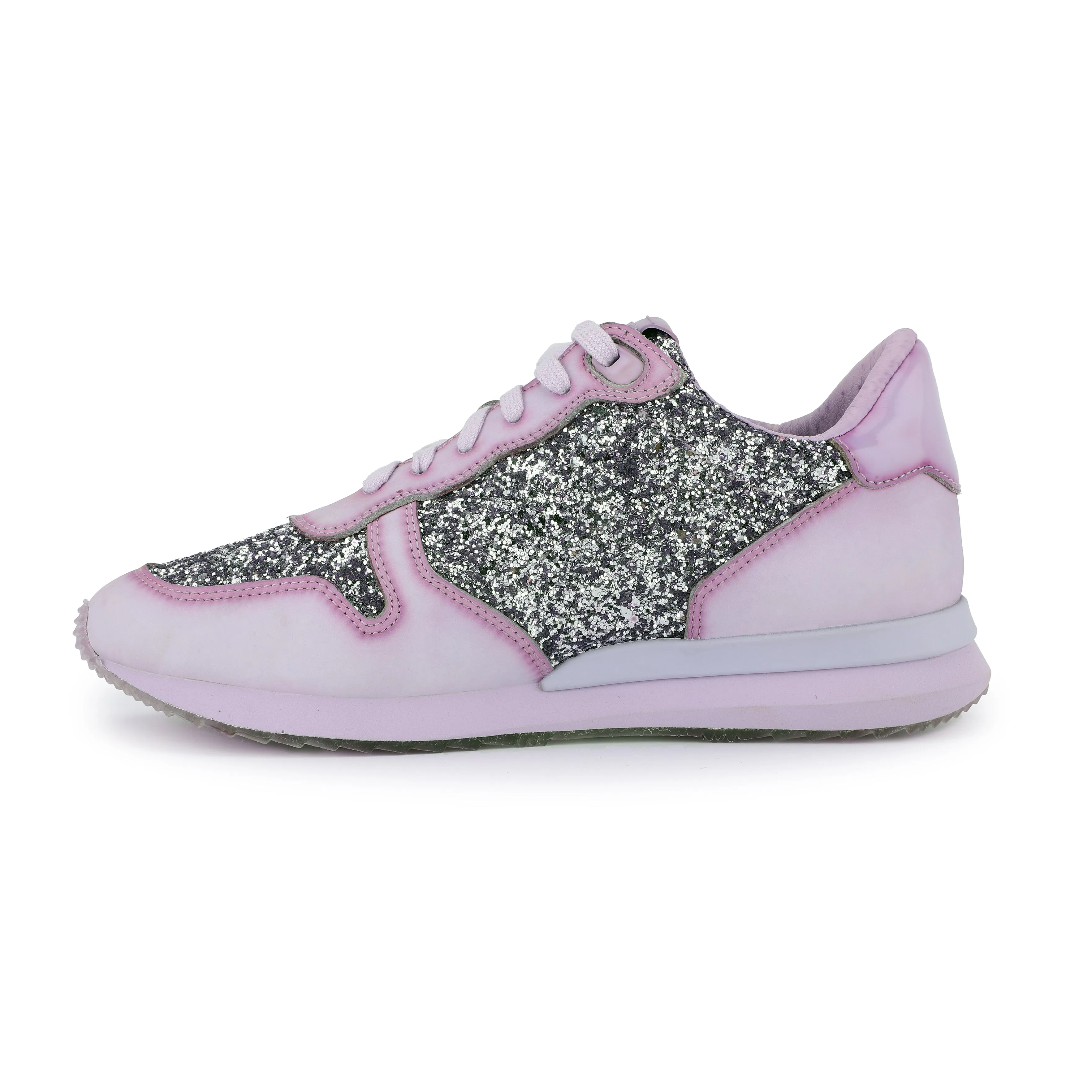 Splendid Purple Glitter Running Shoe by Vintage Havana Sneaker