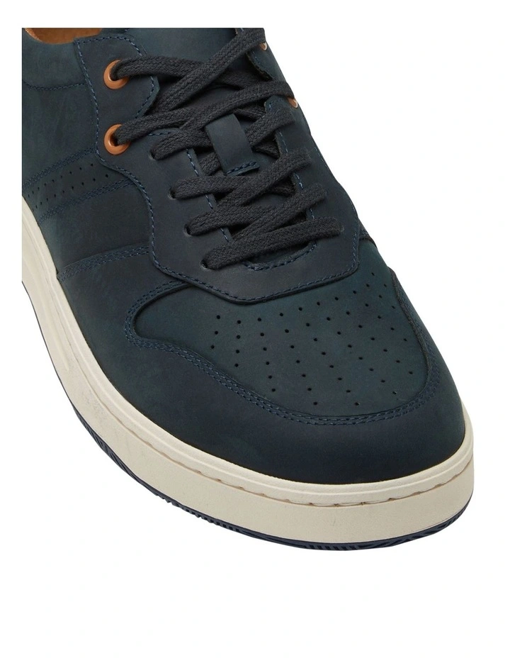 Swing Leather Sneaker in Navy Wild