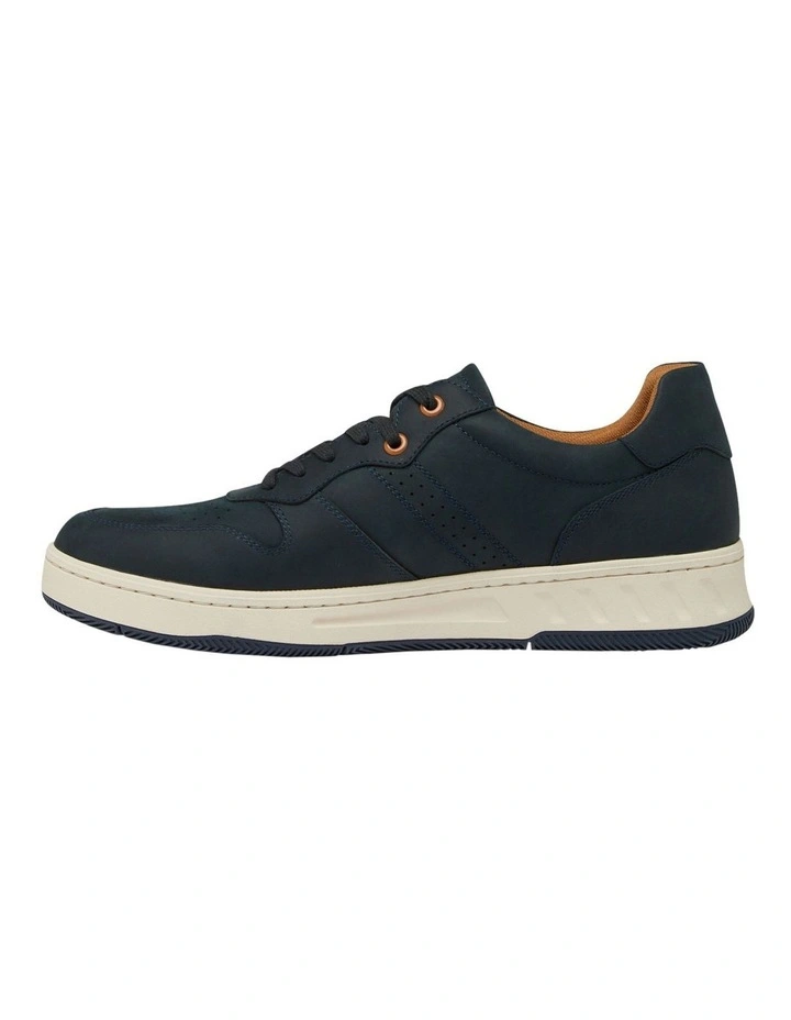 Swing Leather Sneaker in Navy Wild