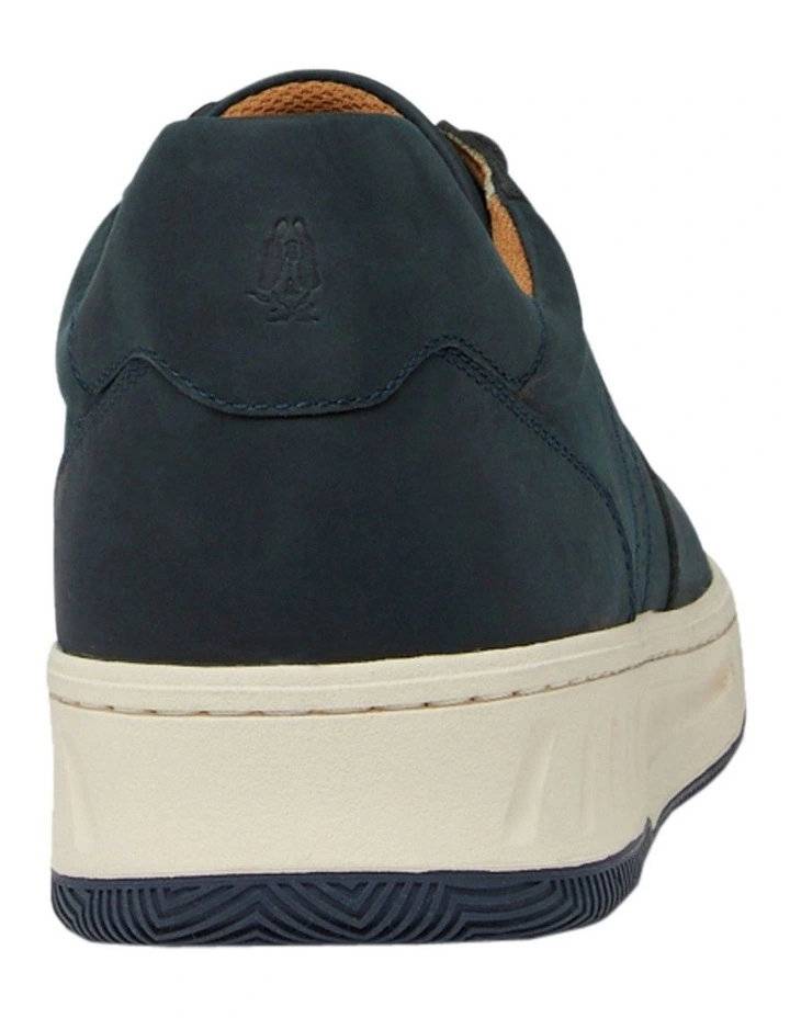 Swing Leather Sneaker in Navy Wild