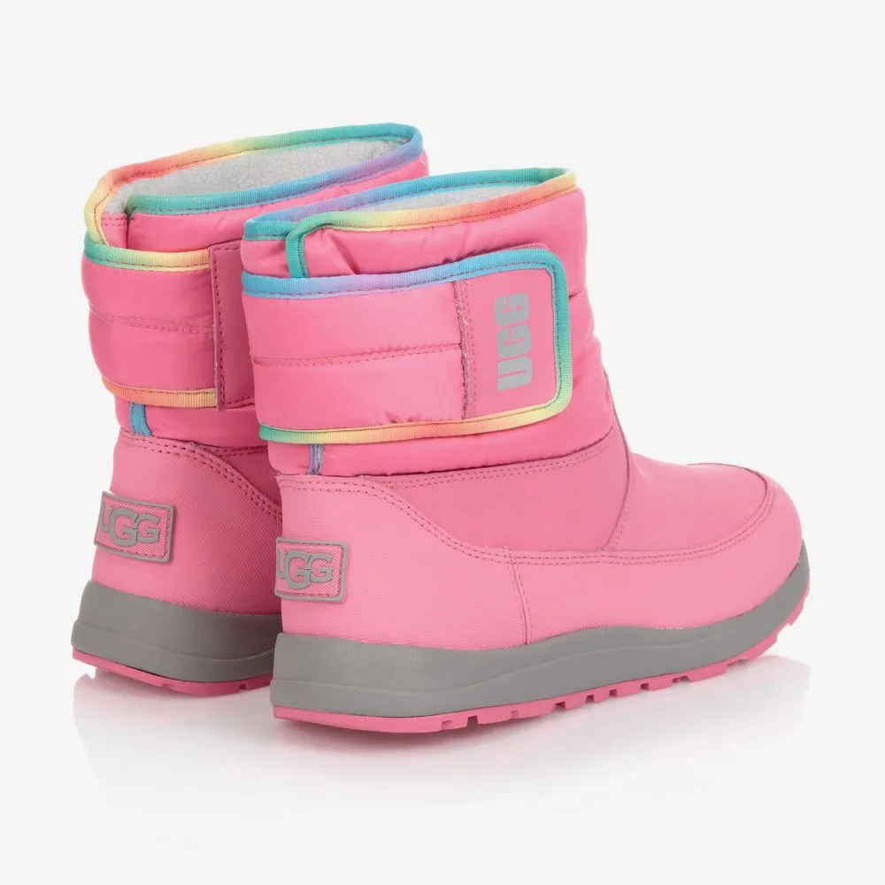 Teen Girls Pink Snow Boots