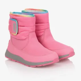 Teen Girls Pink Snow Boots