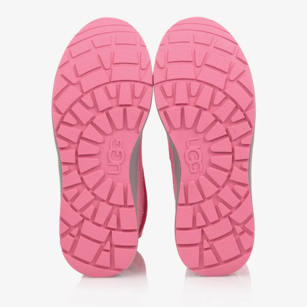 Teen Girls Pink Snow Boots