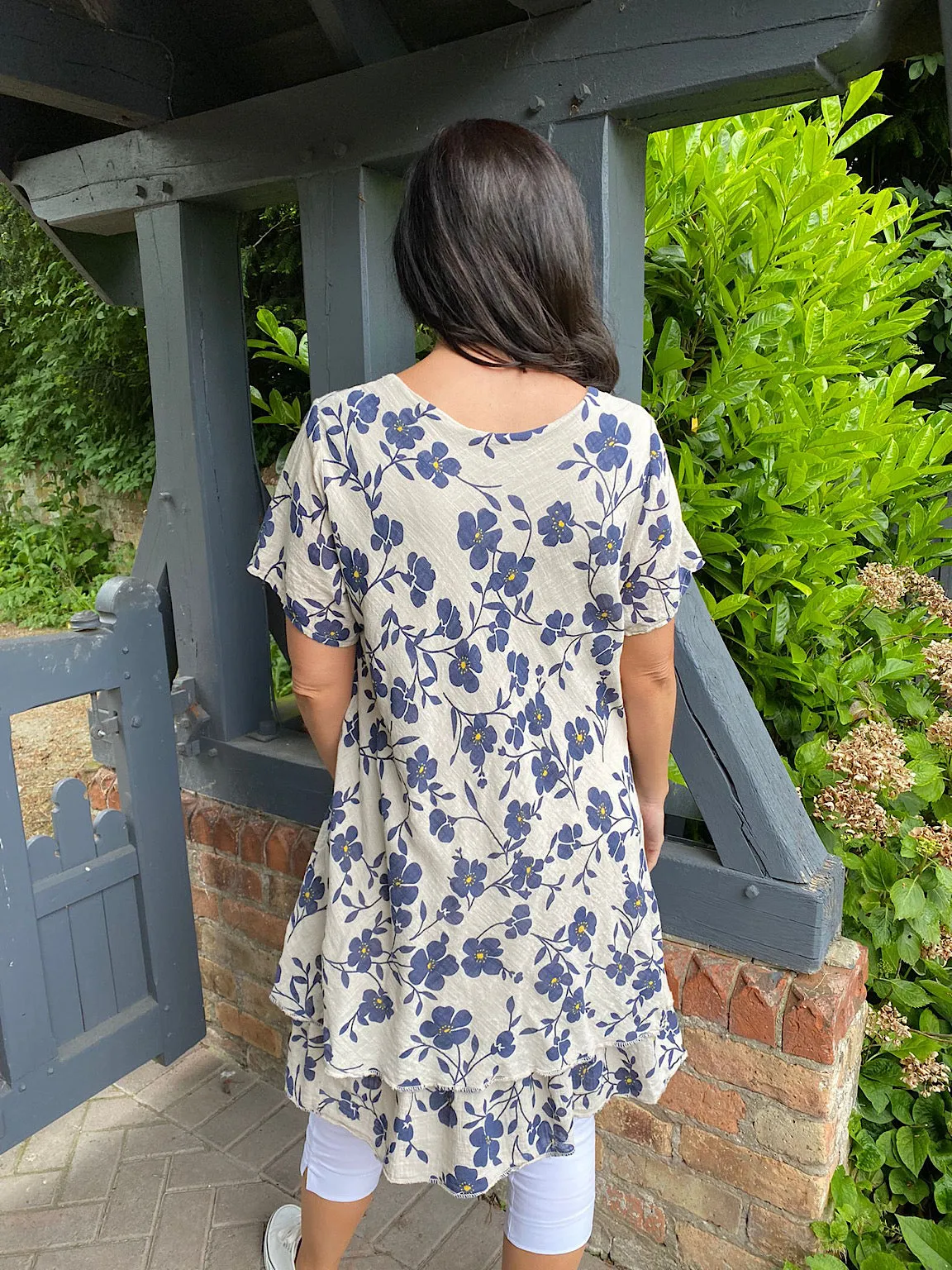 Textured Floral Dress Sunday