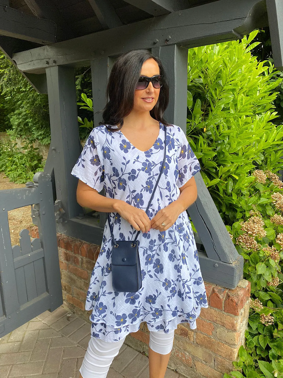 Textured Floral Dress Sunday