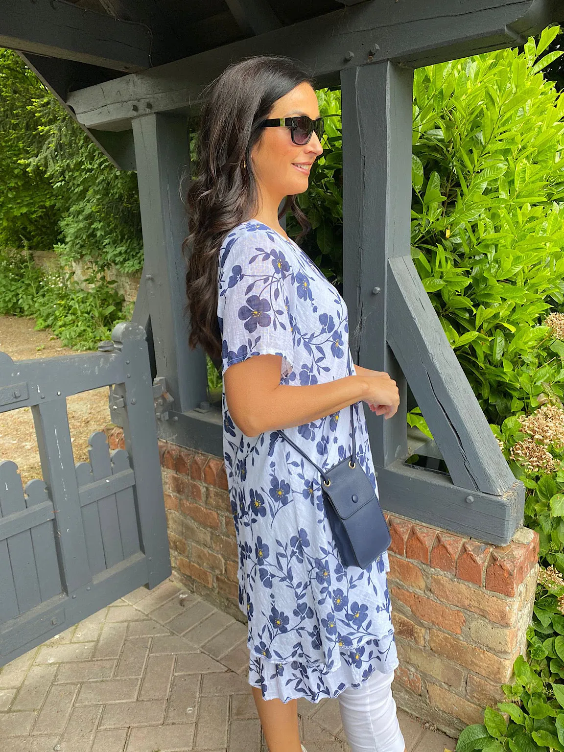 Textured Floral Dress Sunday