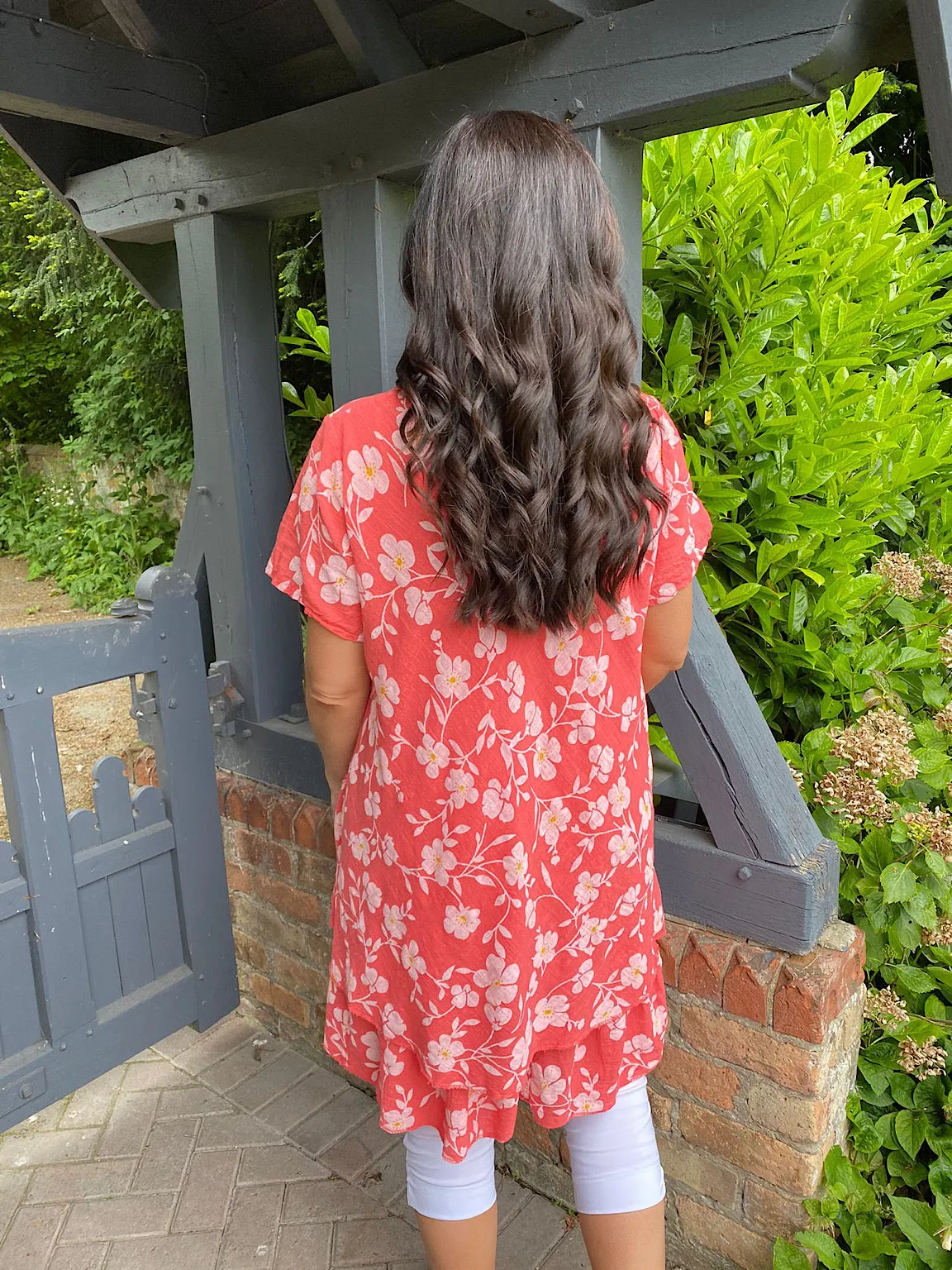 Textured Floral Dress Sunday