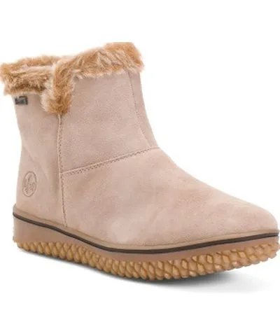 Tj Maxx Lined Comfort Suede Boots For Women