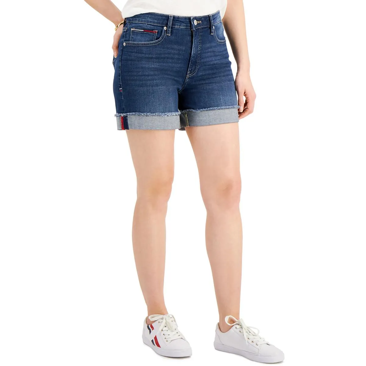 Tommy Jeans Womens   Denim Casual Denim Shorts